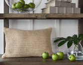 Warmstead Furniture - Ashley Furniture - Abreyah Pillows - Pillow (4/CS) / Tan - A1000957